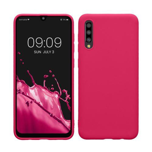 Калъф Kwmobile за Samsung Galaxy A50, розов, силикон, KWM000009SZ016C