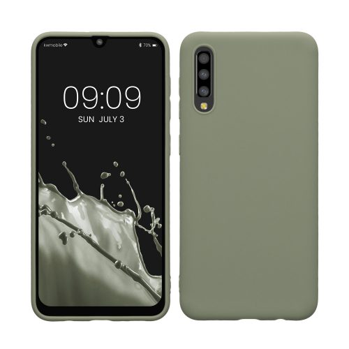 Калъф Kwmobile за Samsung Galaxy A50, зелен, силикон, KWM000009SZ018C