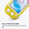 Калъф за конзола Kwmobile за Nintendo Switch Lite, жълт, силикон, KWM000023QA001C