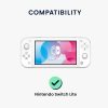 Калъф за конзола Kwmobile за Nintendo Switch Lite, жълт, силикон, KWM000023QA001C