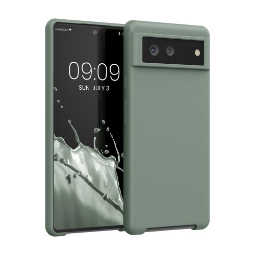 Калъф Kwmobile за Google Pixel 6, зелен, силикон, KWM000013EZ061C