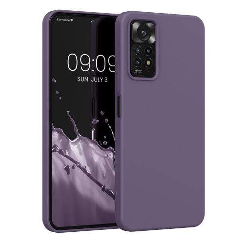 Калъф Kwmobile за Xiaomi Redmi Note 11 Pro/Redmi Note 11 Pro 5G/Redmi Note 12 Pro, тъмно лилав, силикон, KWM0000151A057C