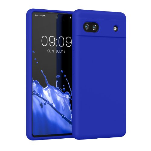 Калъф Kwmobile за Google Pixel 6a, син, силикон, KWM000015FZ055C