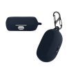 Калъф за слушалки Kwmobile за Jabra Elite 7 Pro/Elite 7 Active, тъмно син, силикон, KWM000015VG004C