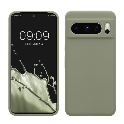 Калъф Kwmobile за Google Pixel 8 Pro, зелен, силикон, KWM0000208G017C