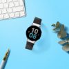 Каишка Kwmobile за Samsung Galaxy Watch 5/Galaxy Watch 5 Pro/Galaxy Watch 4, сив, найлон, KWM0000250H002C