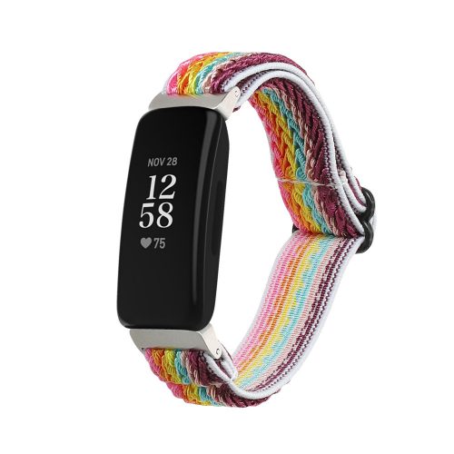 Каишка Kwmobile за Fitbit Inspire 2/Inspire HR, многоцветна, найлон, KWM0000250I003C