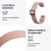 Каишка Kwmobile за Fitbit Luxe, светло розово, найлон, KWM0000250J001C