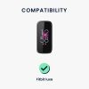 Каишка Kwmobile за Fitbit Luxe, светло розово, найлон, KWM0000250J001C