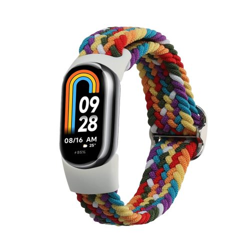 Каишка Kwmobile за Xiaomi Mi Band 8, многоцветна, найлон, KWM0000250L002C