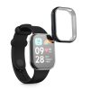 Комплект 2 калъфа Kwmobile за Xiaomi Mi Band 8 Pro, прозрачен/черен, силикон, KWM0000250N002C