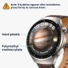 Комплект от 2 защитни фолиа Kwmobile за Huawei Watch 4 Pro, прозрачно/черно, полимер, KWM0000250Q001C