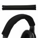 Каишка за слушалки Kwmobile за Razer Kraken 7.1 V2 Pro, черна, неопрен, KWM0000250T001C