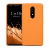 Калъф Kwmobile за OnePlus 6, оранжев, силикон, KWM0000099A031C