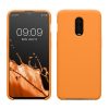 Калъф Kwmobile за OnePlus 6T, оранжев, силикон, KWM000009BL033C