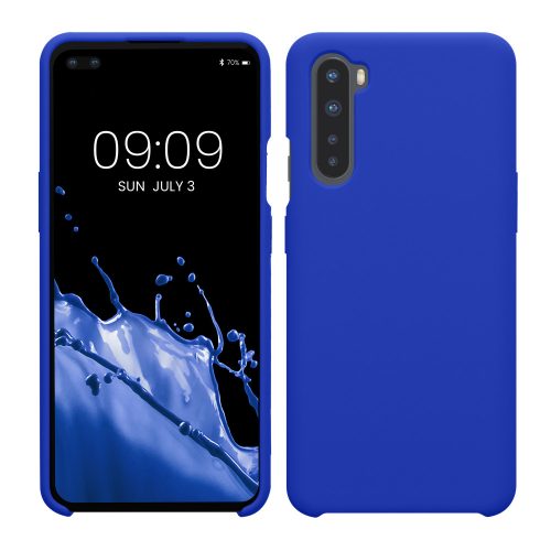 Калъф Kwmobile за OnePlus Nord, син, силикон, KWM0000117M035C