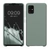 Калъф Kwmobile за Samsung Galaxy A51, зелен, силикон, KWM000010ZA054C