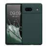 Калъф Kwmobile за Google Pixel 7a, тъмно зелен, силикон, KWM000019YE035C