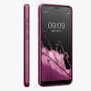 Калъф Kwmobile за Samsung Galaxy A8 (2018), лилав, силикон, KWM0000093L010C