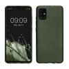 Калъф Kwmobile за Samsung Galaxy A51, тъмно зелен, силикон, KWM000010ZE017C