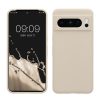 Калъф Kwmobile за Google Pixel 8 Pro, кремав, силикон, KWM0000208G019C