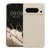 Калъф Kwmobile за Google Pixel 8 Pro, кремав, силикон, KWM0000208G019C