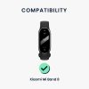 Комплект 2 каишки Kwmobile за Xiaomi Mi Band 8, черен/оранжев, силикон, KWM0000194G004C