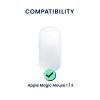 Калъф за мишка Kwmobile за Apple Magic Mouse 1/Magic Mouse 2, светло син, силикон, KWM000020DM004C