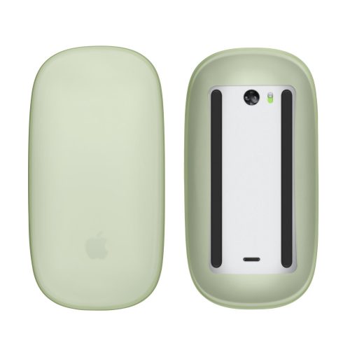 Капак за мишка Kwmobile за Apple Magic Mouse 1/Magic Mouse 2, зелен, силикон, KWM000020DM006C