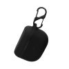 Калъф за слушалки Kwmobile за Jabra Elite 10/Elite E10, черен, силикон, KWM0000251J001C