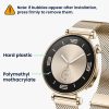 Комплект от 2 защитни фолиа Kwmobile за Huawei Watch GT 4 (41 мм), прозрачно/черно, полимер, KWM0000251T001C