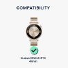 Комплект от 2 защитни фолиа Kwmobile за Huawei Watch GT 4 (41 мм), прозрачно/черно, полимер, KWM0000251T001C