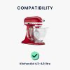 Защитен капак Kwmobile за KitchenAid 4.3-4.8L, многоцветен/черен, пластмаса, KWM000014QQ008C