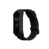 Каишка Kwmobile за Xiaomi Mi Band 6/Mi Band 5/Mi Band 4, черна, силиконова, KWM0000182K004C