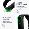 Каишка Kwmobile за Xiaomi Mi Band 6/Mi Band 5/Mi Band 4, черна, силиконова, KWM0000182K004C