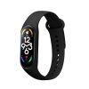 Каишка Kwmobile за Xiaomi Mi Band 7, черна, силиконова, KWM0000252C001C