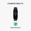 Каишка Kwmobile за Xiaomi Mi Band 7, черна, силиконова, KWM0000252C001C