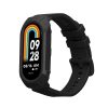 Каишка Kwmobile за Xiaomi Mi Band 8, черна, силиконова, KWM0000252E001C