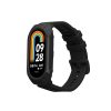 Каишка Kwmobile за Xiaomi Mi Band 8, черна, силиконова, KWM0000252E001C