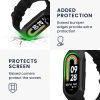 Каишка Kwmobile за Xiaomi Mi Band 8, черна, силиконова, KWM0000252E001C