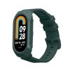 Каишка Kwmobile за Xiaomi Mi Band 8, тъмнозелена, силиконова, KWM0000252E002C