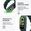 Каишка Kwmobile за Xiaomi Mi Band 8, тъмнозелена, силиконова, KWM0000252E002C