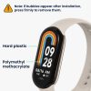 Комплект от 2 защитни фолиа Kwmobile за Xiaomi Mi Band 8, прозрачно/черно, полимер, KWM0000252H001C