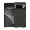 Калъф Kwmobile за Google Pixel 8 Pro, сив, текстилен, KWM0000209K002C