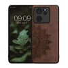 Калъф Kwmobile за Xiaomi 13T/13T Pro, кафяв, дърво, KWM000020IR003C