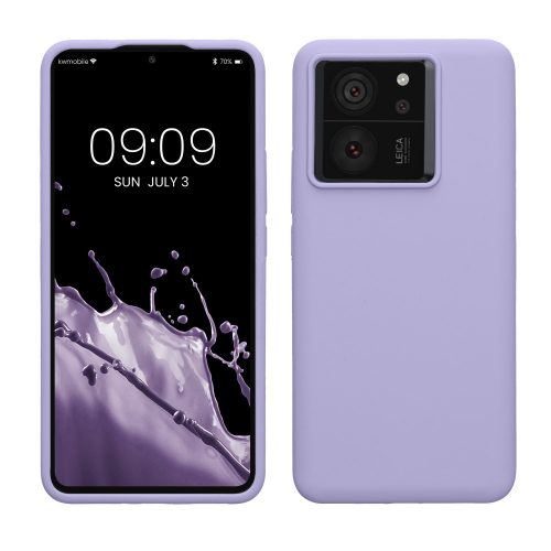 Калъф Kwmobile за Xiaomi 13T/13T Pro, лилав, силикон, KWM000020IT005C