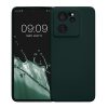 Калъф Kwmobile за Xiaomi 13T/13T Pro, тъмно зелен, силикон, KWM000020IU002C