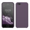 Калъф Kwmobile за Apple iPhone 5/iPhone 5s/iPhone SE, тъмно лилав, силикон, KWM000008GO102C