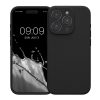 Калъф Kwmobile за Apple iPhone 15 Pro, черен, силикон, KWM000022OM003C