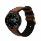 Каишка Kwmobile за Samsung Galaxy Watch 4/Galaxy Watch 4 Classic/Galaxy Watch 3, кафяв/черен, естествена кожа, KWM0000253H001C